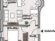 GERA: 51 m² 2 Zi Whg, neu renoviert, Balkon&Stpl.... GERA: 51 m² 2 Zi Whg, neu renoviert, Balkon&Stpl....