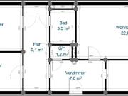 Geräumige 3 Zimmer Wohnung mit Aufzug im 5. Stock Nähe...