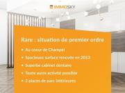 Gewerbebereich im Erdgeschoss in Champel