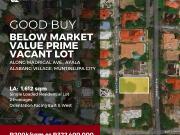 GOOD BUY Below Market Value Prime Vacant Lot along...