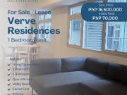 GOOD DEAL! ONE BEDROOM UNIT IN VERVE BGC