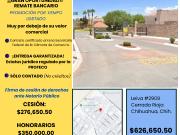 ¡Gran Oportunidad! Remate Bancario Cerrada Rioja...