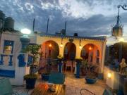 Gran terraza en edifcio antiguo