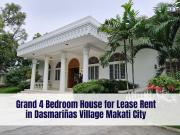 Grand 4 Bedroom House for Lease Rent in Dasmariñas...