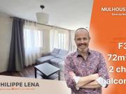 Grand F3 dans résidence bien tenue