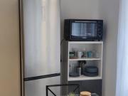 Grand T1 meublé avec balcon, Grenoble, quartier Gare