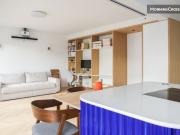 Grand T2 lumineux, balcon et clim