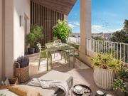 Grand T4 de 96m² en angle avec belle terrasse accessible...