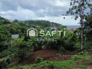 Grand terrain terrassé, vue mer, quartier calme