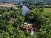 Grande demeure périgourdine avec vue sur la Dordogne...