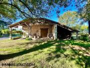 Grange En Pierre A Restaurer 210m² Lacépède