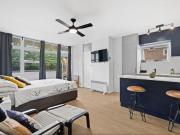 Great studio with a wonderful outlook