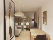 Green oasis in Berlin: a one room apartment with a large...