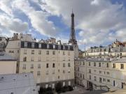 Gros Caillou Vue Tour Eiffel