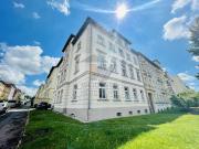 große 4 Raum Dachgeschosswohnung mit Balkon und Gäste WC!