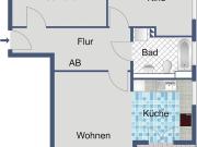 Großzügig Wohnen mit Stil: 3 Zimmer Wohnung mit Balkon...
