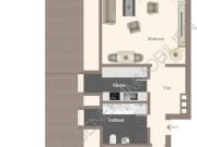 Großzügige 2 Zi DG Wohnung mit Balkon und TG Duplex in...