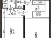 Großzügige 2 Zimmer Wohnung mit Loggia Großzügige 2 Zimmer Wohnung mit Loggia