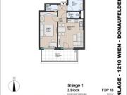 Großzügige 2 Zimmer Wohnung Top 1.18