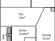 Großzügige 3 Raum Wohnung mit Loggia in Leipzig Schönefeld