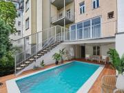 Großzügige Gartenwohnung mit eigenem Pool, 25m²...