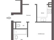 großzügige gut aufgeteilte 2 Zimmer Wohnung im 2.OG /... großzügige gut aufgeteilte 2 Zimmer Wohnung im 2.OG /...
