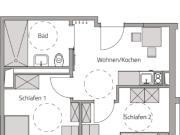 Großzügiges 2 Zimmer Premium Apartment 40,18 m² mit...