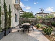 Ground Floor Apartment with Large Courtyard!