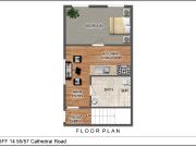 Ground Floor Flat, Flat 14, 55/57 Cathedral Road,...