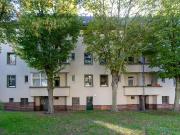 Grüne gepflegte Wohnanlage