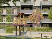 GRÜNE STADTVILLEN 4 Zimmer mit Balkon mit Sichtholz in...