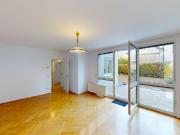 Grüner Rückzugsort: Ruhige Gartenwohnung