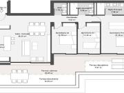 Grupo reducido de apartamentos de diseño moderno