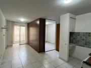 GUARÁ 2: 1 QUARTO COM VARANDA E VAGA DE GARAGEM NO...