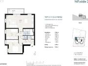 Gut aufgeteilte 3 Zimmer Dachgeschosswohnung mit Balkon...