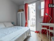 Habitación chic en apartamento de 6 dormitorios en...