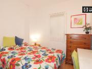 Habitación doble en apartamento de 4 dormitorios en el...