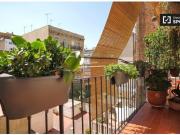 Habitación en piso de 4 dormitorios en el Eixample Dreta