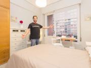 Habitación enorme en un apartamento de 5 dormitorios en...