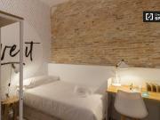 Habitación individual en coliving en el Gótico