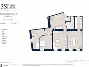 Altbaucharme mit Raum 4 Zimmer Wohnung im 3.Bezirk