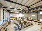 Industrial hall of 2300 m2 on plot of 4380 m2 for sale...