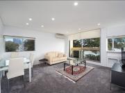 Harbour views from this two bedroom apartment!