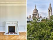 Haussmannien d'angle avec vue Sacrée Coeur Village Ramey