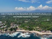 Hectárea en Barra de Cuatunalco, Oaxaca