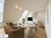 Helle 2 Zimmer Maisonettewohnung im Dachgeschoß in Top Lage