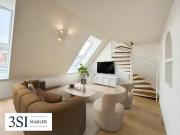 Helle 2 Zimmer Maisonettewohnung im Dachgeschoß in Top Lage