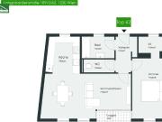 Helle 2 Zimmer Wohnung in der Langobardenstraße 189 –...