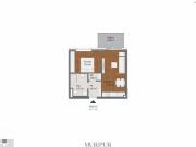 Helle 2 Zimmer Wohnung mit Balkon im 3. Obergeschoss