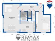 Helle 2 Zimmer Wohnung mit Garagenplatz!